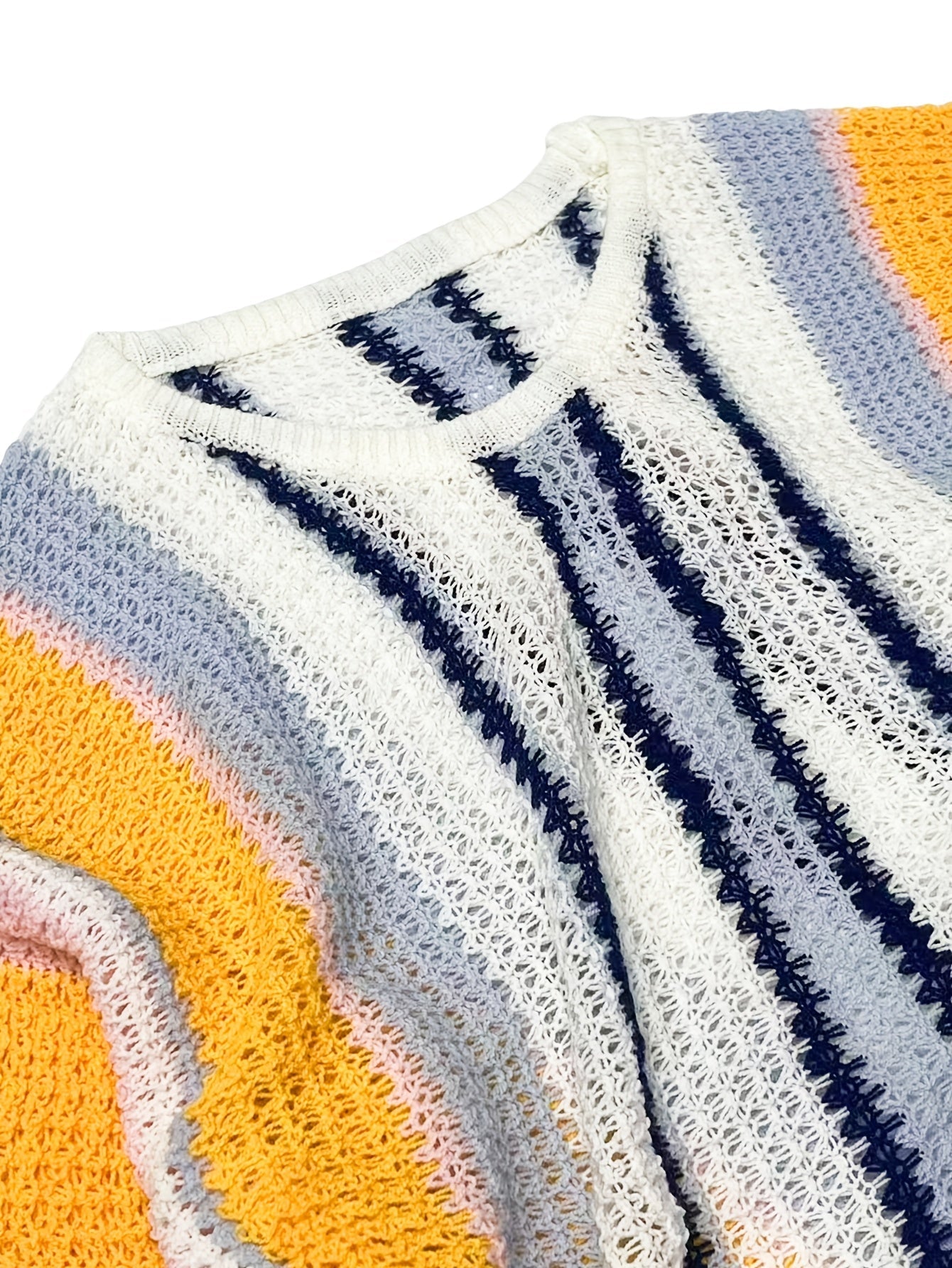 Maglione a Righe Casual – Confortevole e Leggero