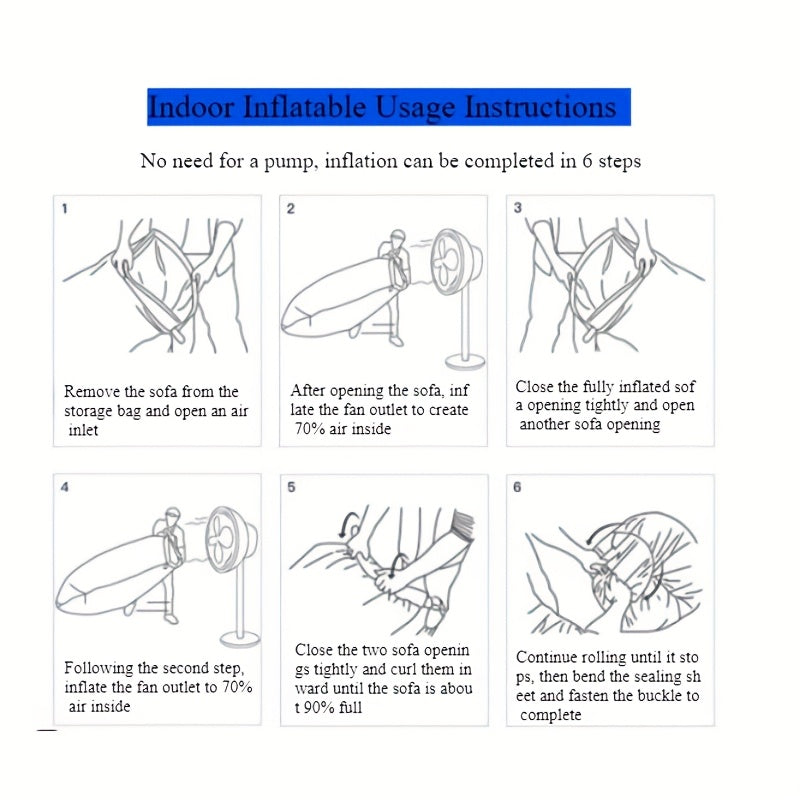 Panca Gonfiabile da Esterno – Comfort e Facilità per Ogni Avventura