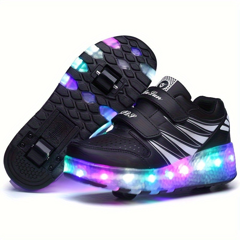 LightYoung Sneakers Roller Illuminate - Per Bambini che Amano Muoversi