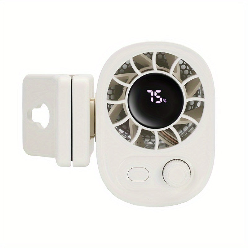 BreezeClip Mini Ventilatore – Raffreddamento Potente, Ovunque e Sempre