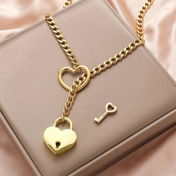 Collana Heartlock Amour – Simbolismo di Amore e Connessione