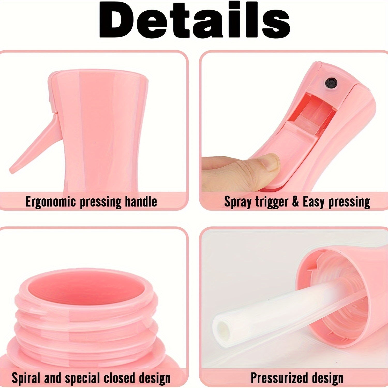 Spray Fino Nebulizzatore – 200ml per Precisione nella Cura dei Capelli e delle Piante