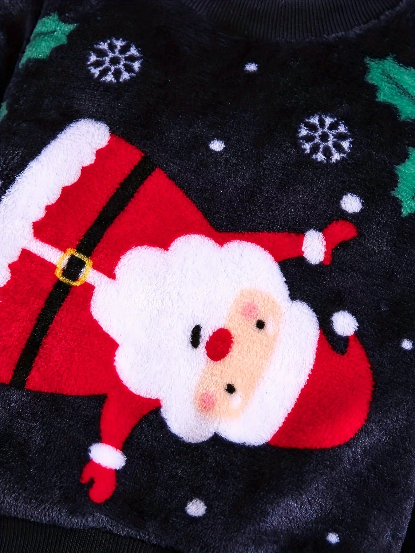 Set di Flanella di Natale Carino - Per un Look Festivo per il Tuo Bambino