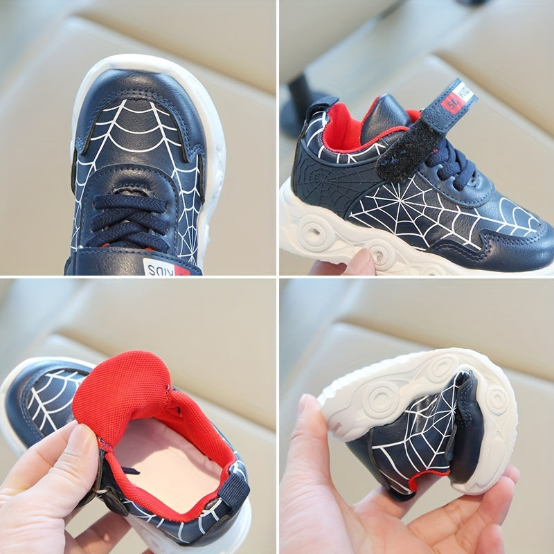 Scarpe LED Spider-Net - Per Bambini Avventurosi