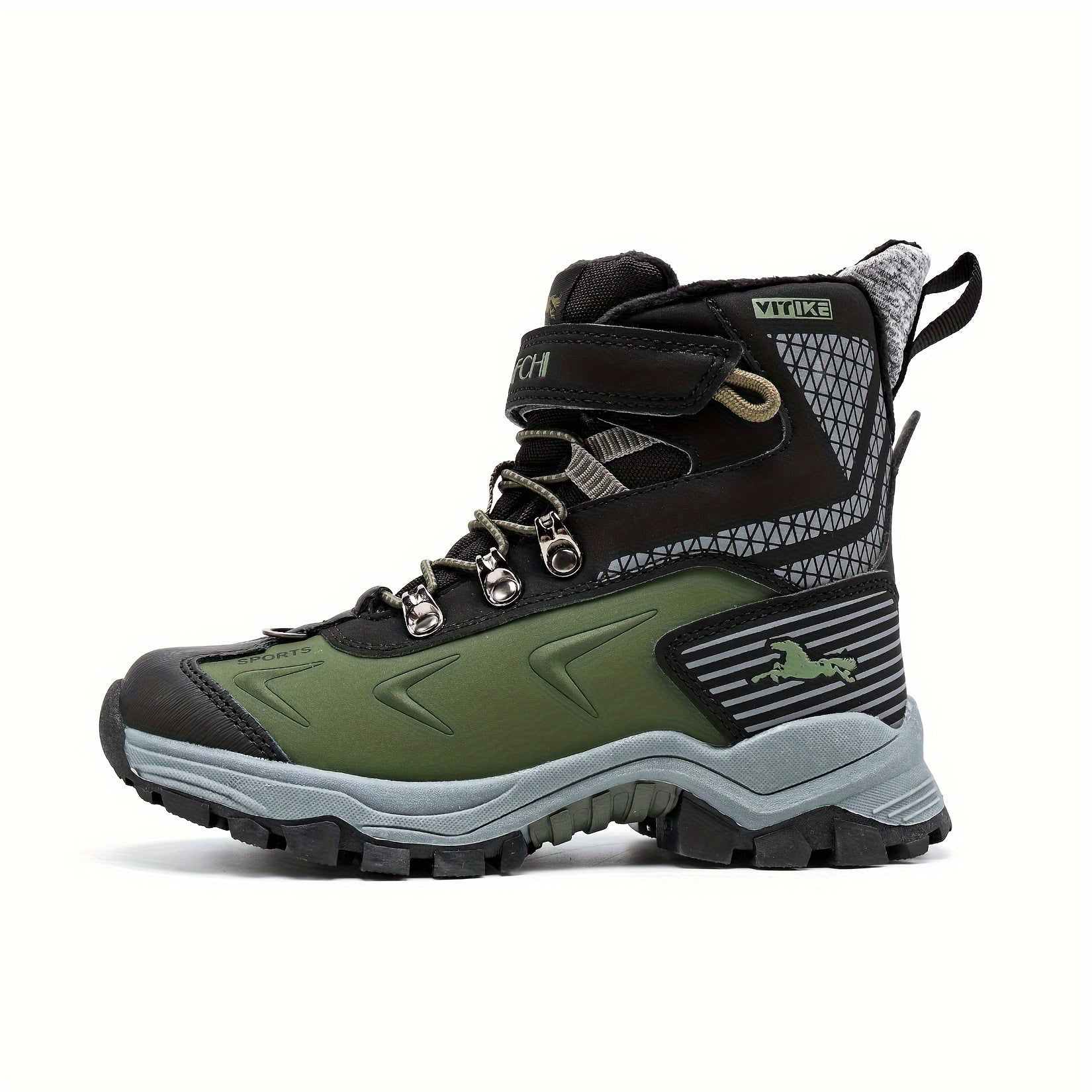 Stivali da Neve Alti da Donna – Scarpe da Passeggio Antiscivolo con Fodera Calda