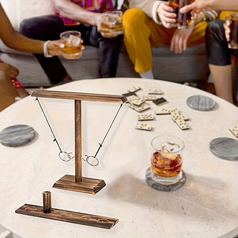 Gioco di Lancio anelli in Legno – Tradizionale e Stimolante