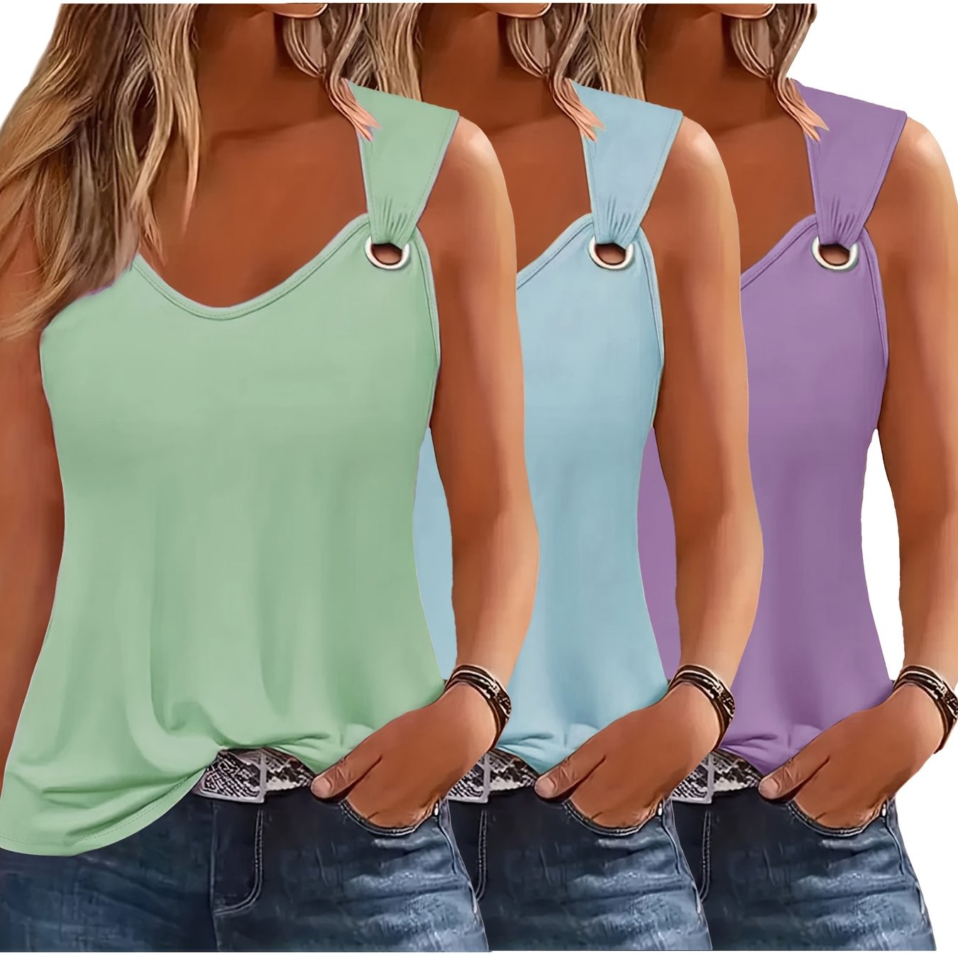 Top da donna 3-Pack – Estivo e Comodo