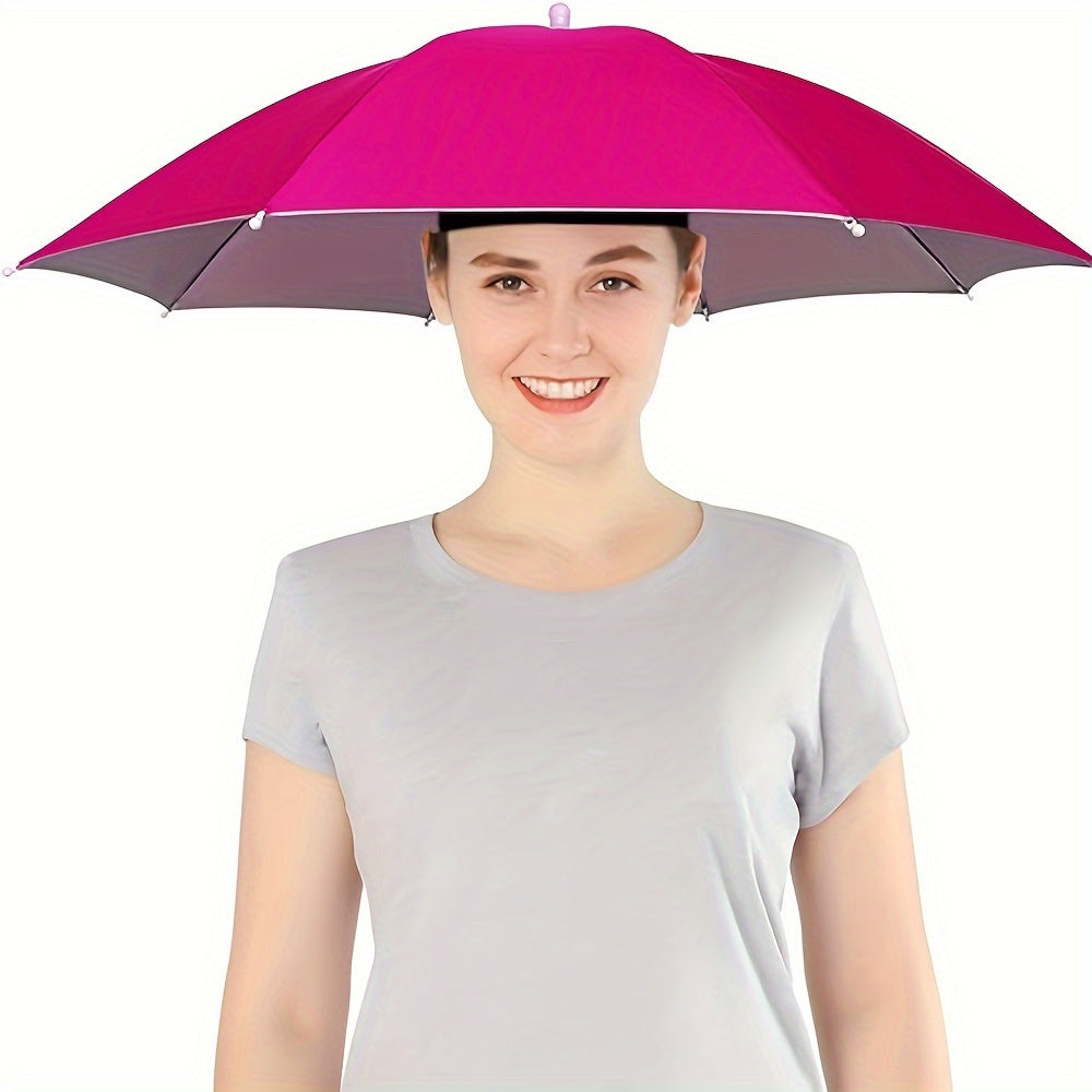 SunShade Cappello Ombrello – Leggero, protettivo dai raggi UV e a mani libere