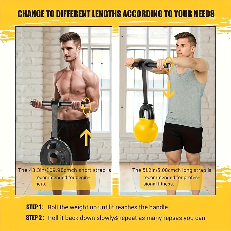 Rinforzatore per Polsi e Avambracci - Attrezzo per Allenamento della Forza e Sviluppo Muscolare