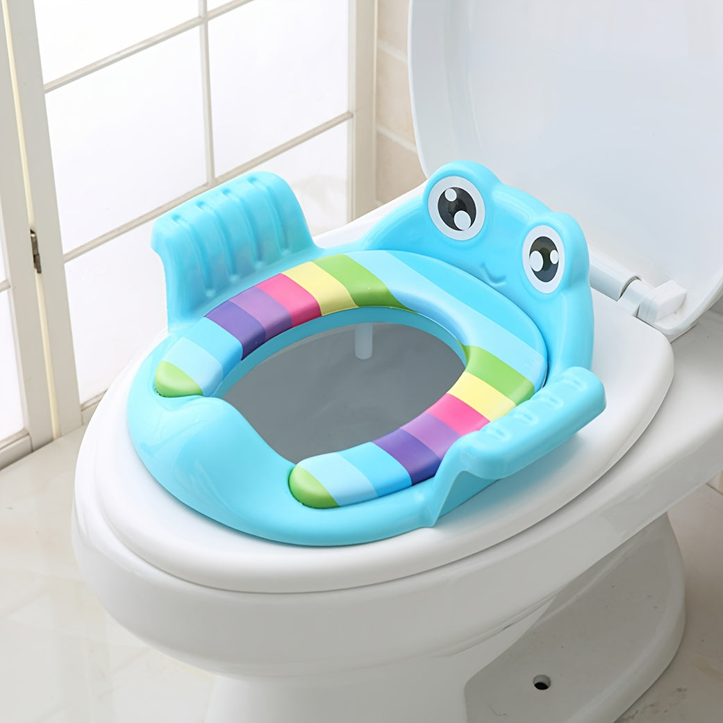 Sedile per Toilette a Forma di Rana - Divertente Allenamento alla Toilette per Bambini