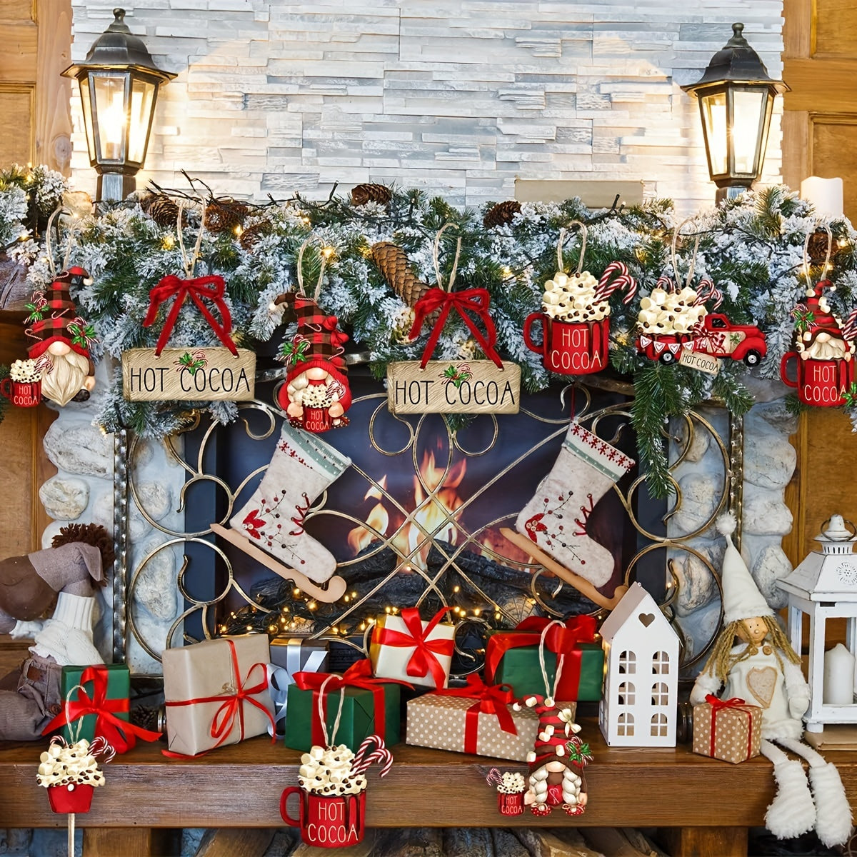 Set di Ornamenti di Natale Accoglienti – Per un'atmosfera calda