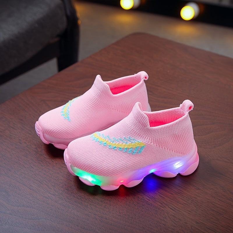 Sneakers Luminescenti per Ragazze – Traspiranti e Confortevoli per Tutte le Stagioni