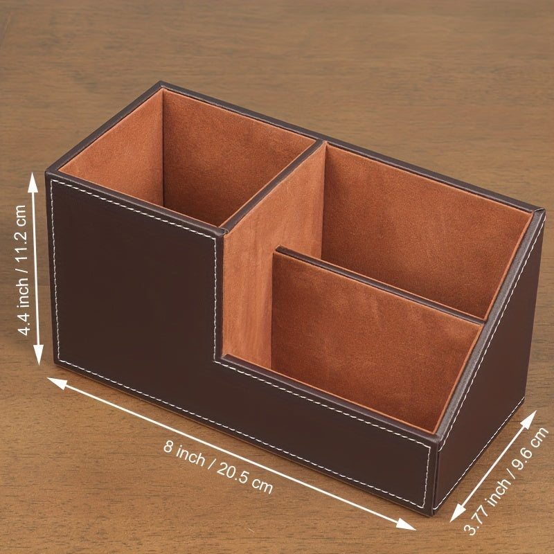 ClassicDesk PU Organizer – Soluzione di Lusso per una Scrivania Ordinata