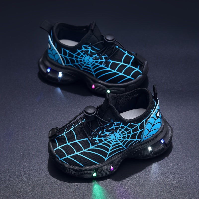 Sneakers LED SpinnenWeb - Avventure Brillanti per Bambini
