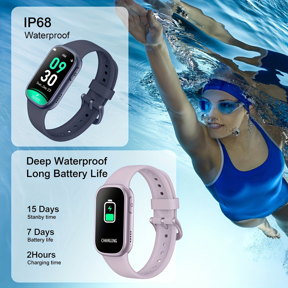 AquaFit Smart Orologio - Impermeabile e Lunga Durata della Batteria