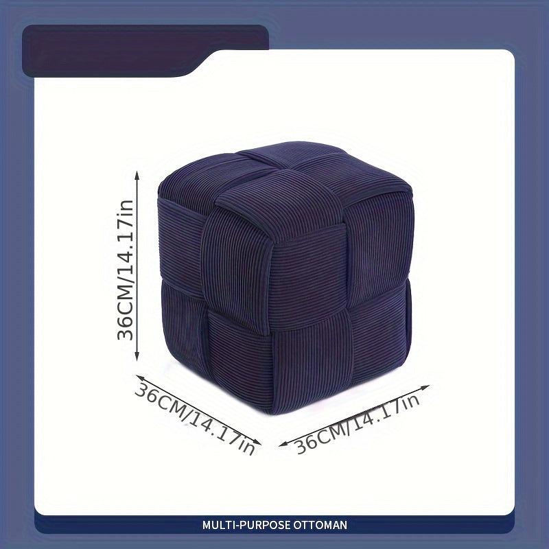 CordyCube Ottoman – Design Chic e Comfort in Uno