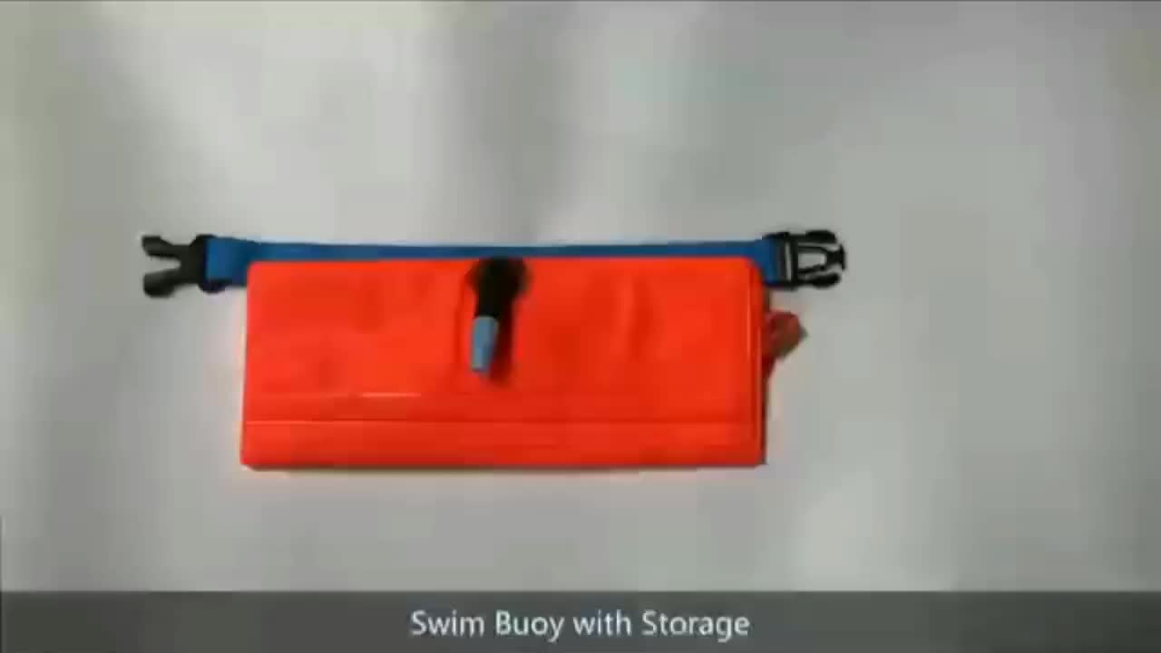 Boia da Nuoto Impermeabile da 20L con Spazio di Stoccaggio – Sicura e Pratica per il Nuoto in Acqua Libera