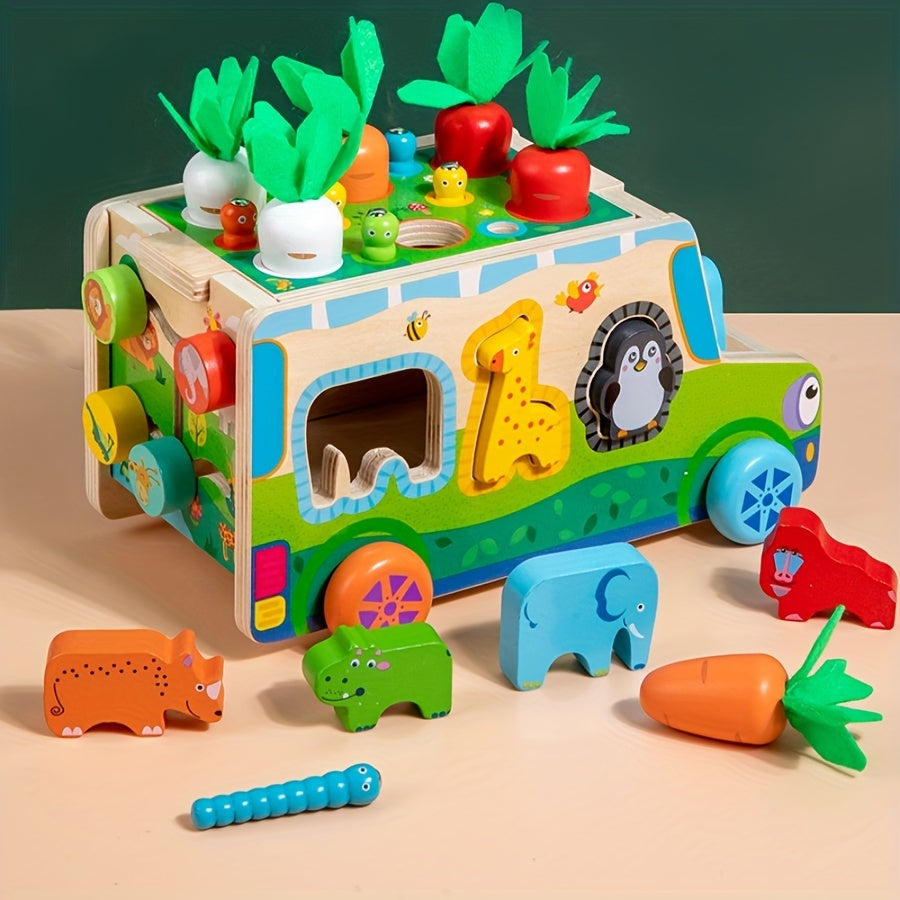 Veicolo da Gioco Educativo della Fattoria - Animali e Verdure in Azione