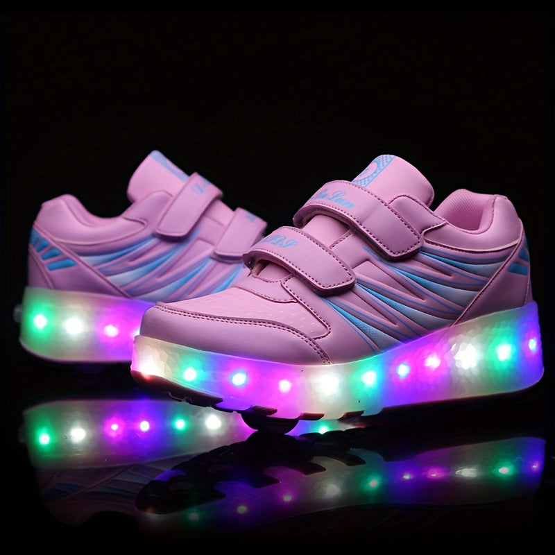 LightYoung Sneakers Roller Illuminate - Per Bambini che Amano Muoversi