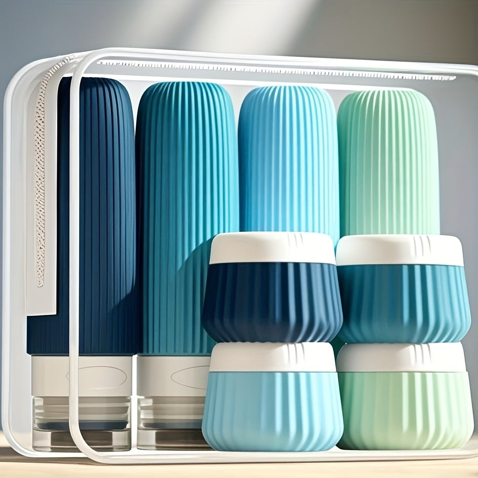 Set di Flaconi da Viaggio Pratici – Sicuri e Comodi per Viaggiare