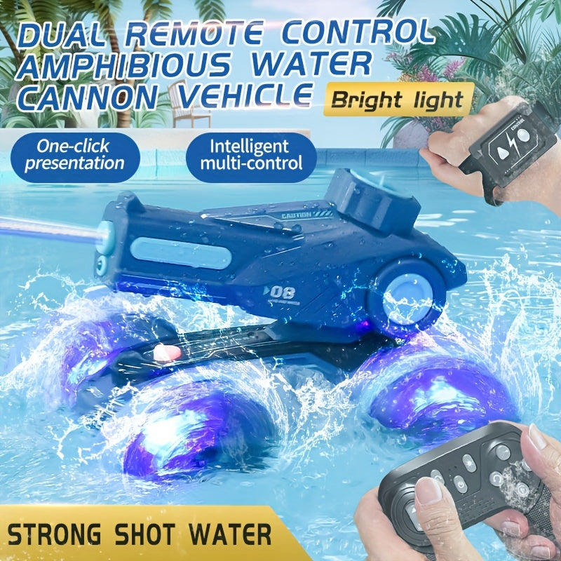 SplashRider Camionetta RC Amfibio con Canone d'Acqua – Divertimento Spruzzante