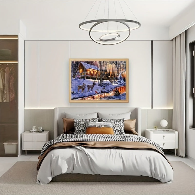 Divertimento con Puzzle Invernali – Per serate accoglienti