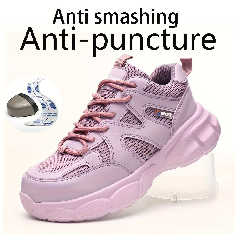 Sneakers di Sicurezza per Donne – Punta in Acciaio e Antiforo