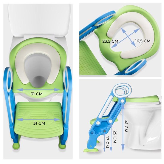 PottyPro - Allenatore per Toilette per Bambini con Gradino