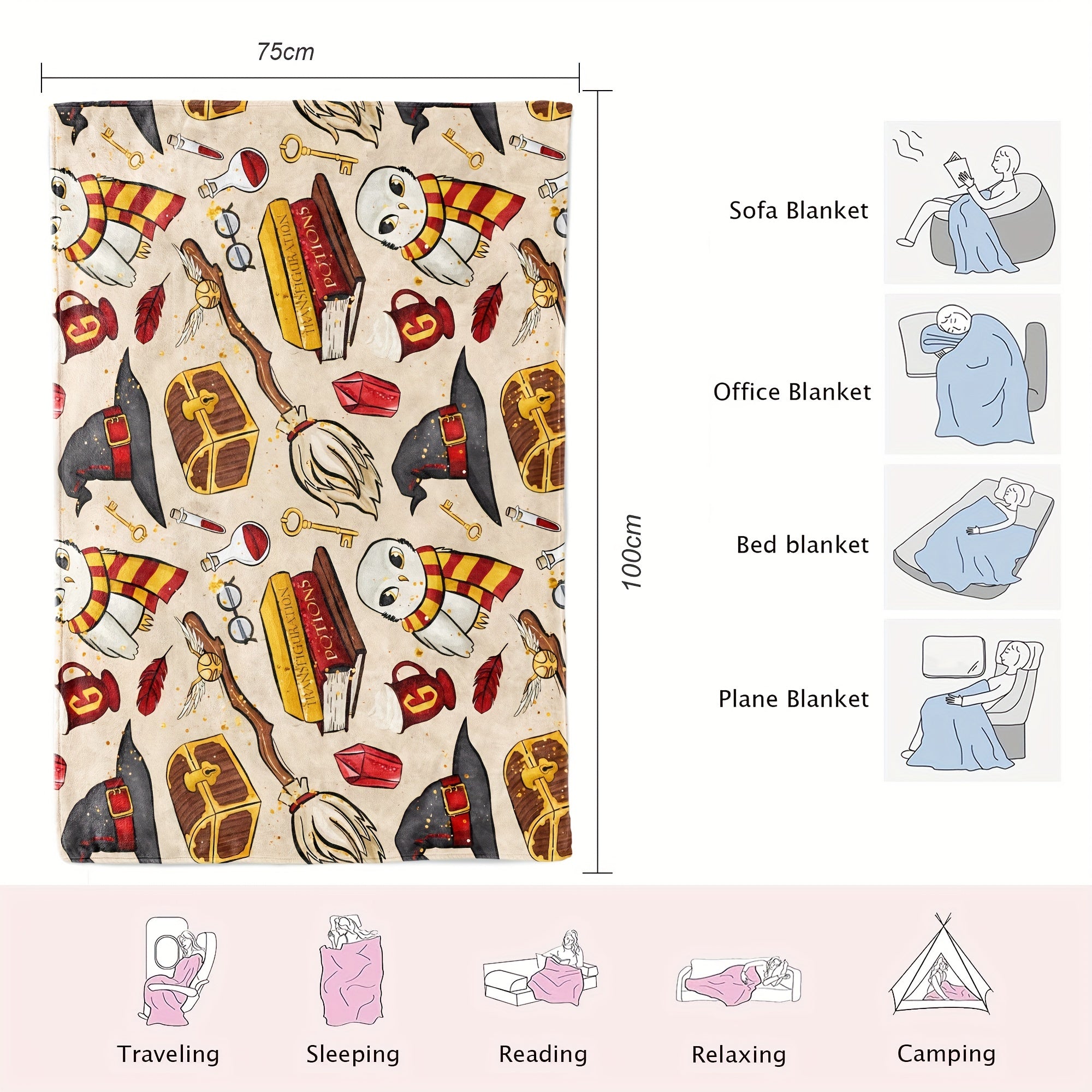 Coperte Magiche di Harry Potter – Per un'atmosfera incantevole nella tua casa