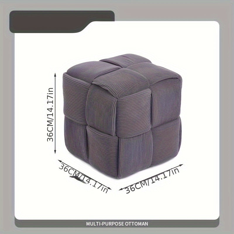 CordyCube Ottoman – Design Chic e Comfort in Uno