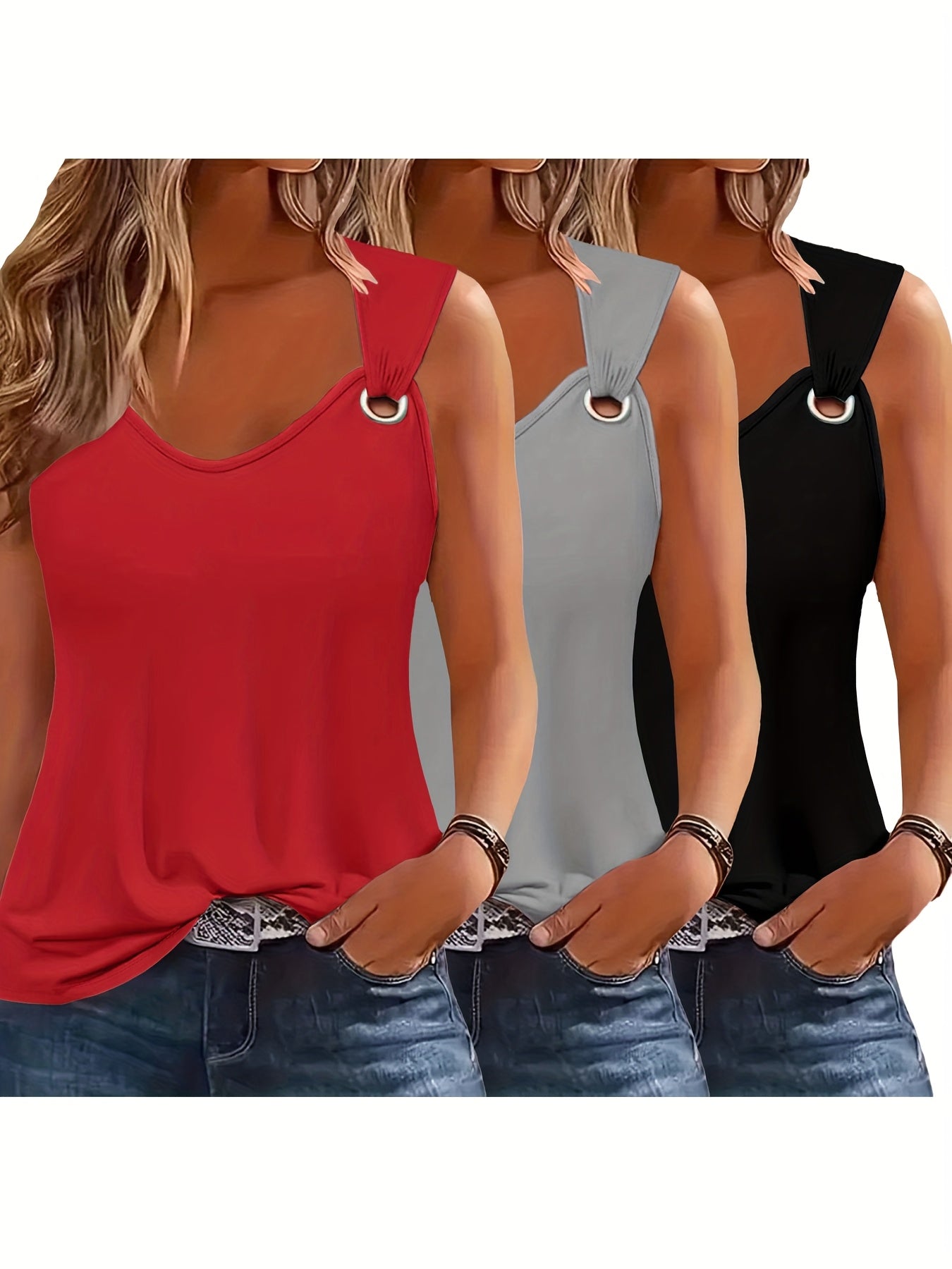 Top da donna 3-Pack – Estivo e Comodo