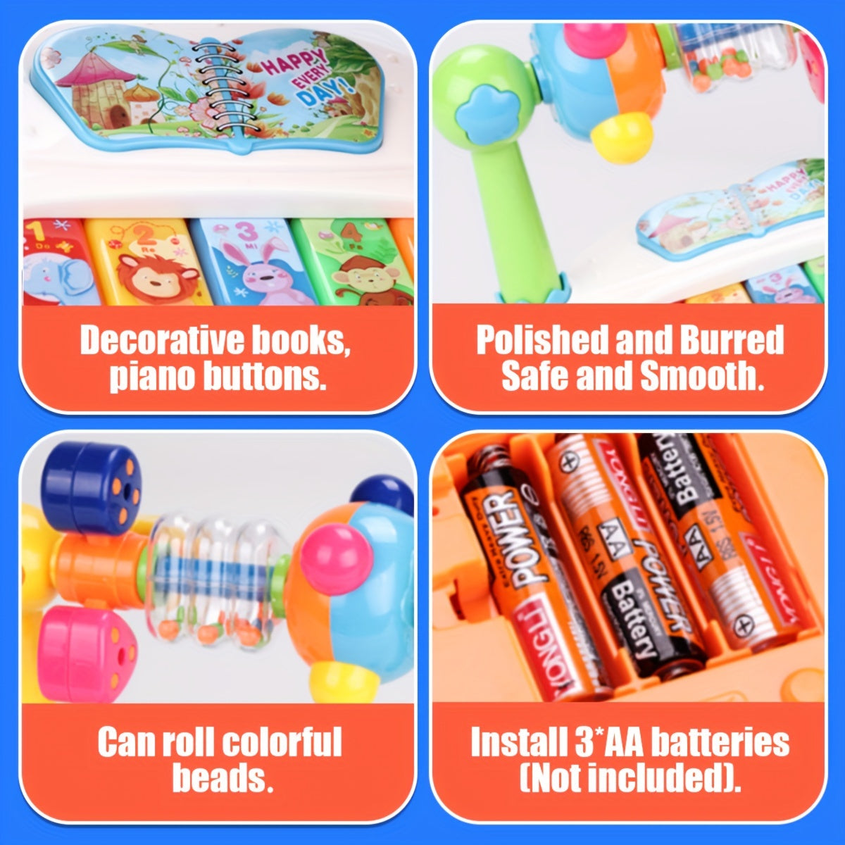 Giocattolo Musicale Interattivo – Per Apprendimento e Scoperta Creativa