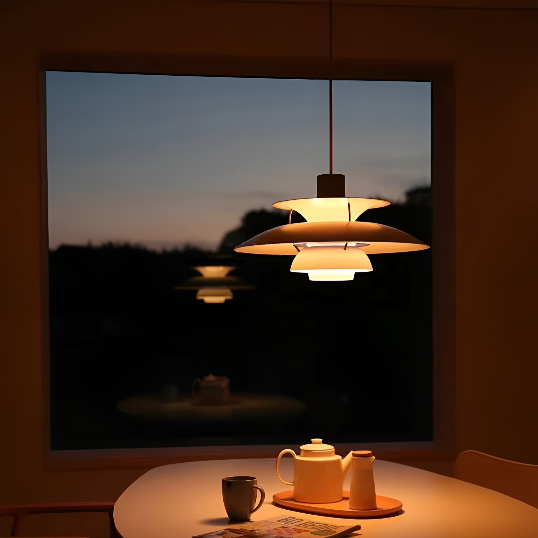 Lampada a sospensione SkyGlow LED – Design scandinavo moderno con funzione dimmer