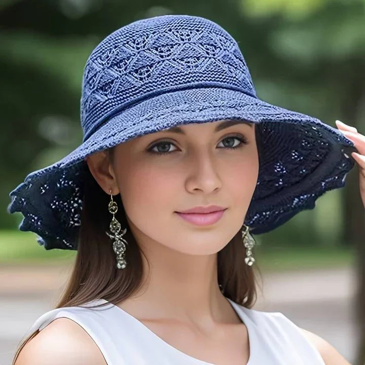 Cappello da Sole Morbido Luna – Comfort ed Eleganza per Giornate Soleggiate