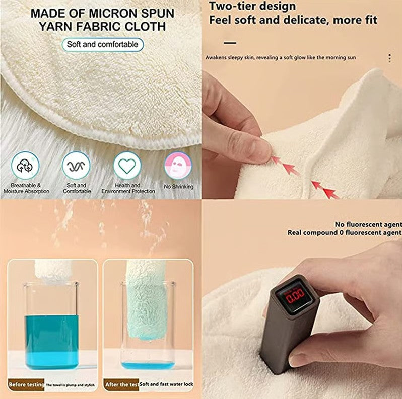 Asciugamano Viso Idratante – Effetto Spa a Casa