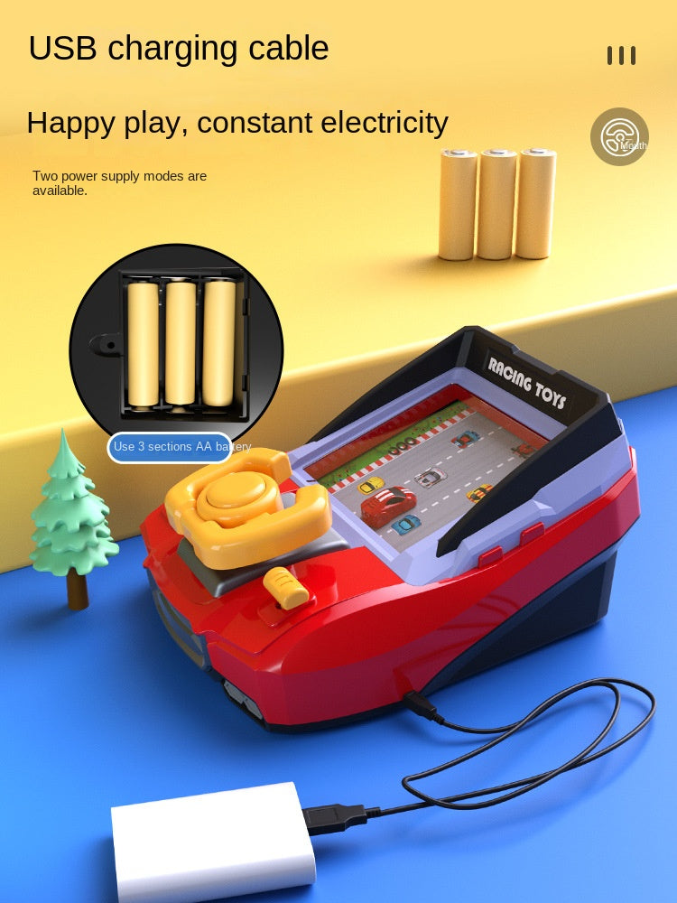 Gioco di Corse per Bambini - Giocattolo Interattivo con Volante