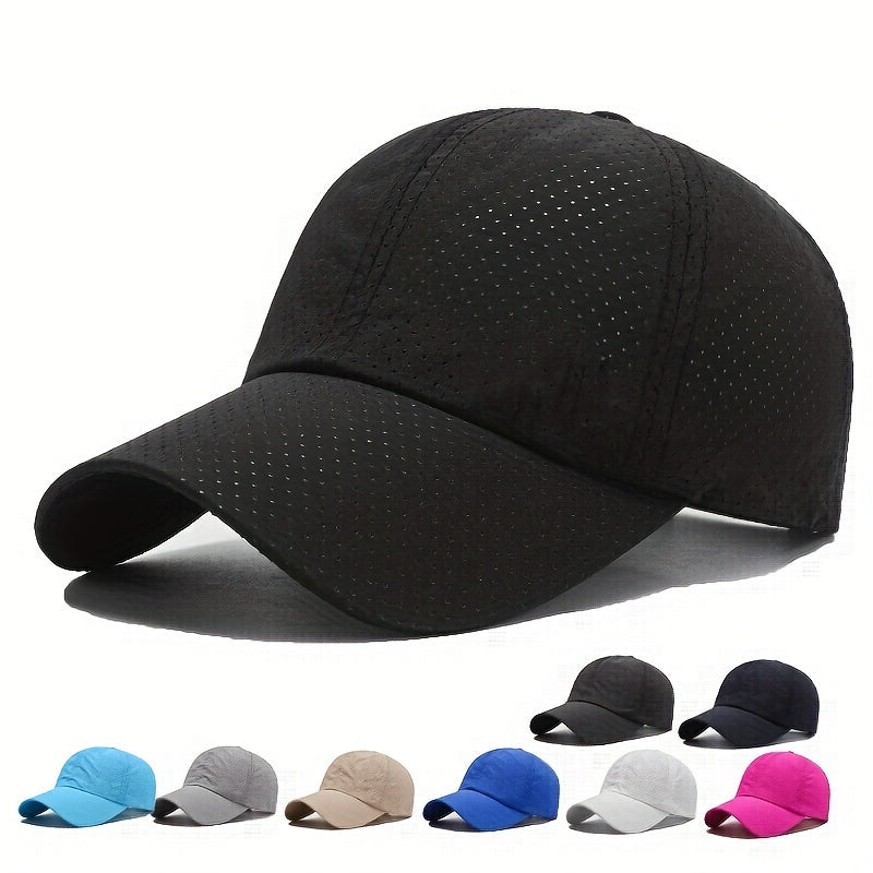 Cappello in Mesh Asciugatura Rapida – Cappello Resistente ai UV per Sport e Attività all'Aperto
