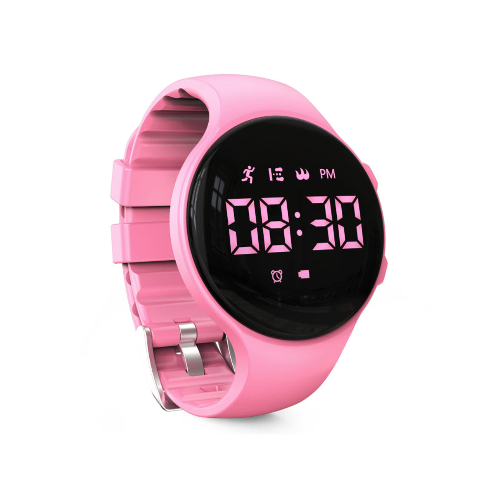 Orologio Digitale LED Contapassi con Allarme Vibrante – Fitness Tracker per Bambini