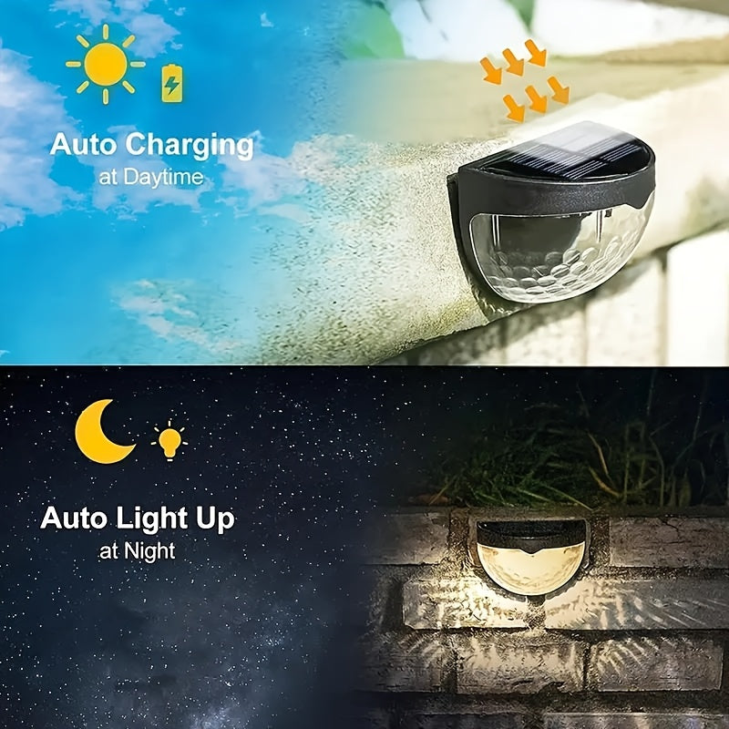 SolarGlow Illuminazione LED Mezzo giro – Elegante e Sostenibile