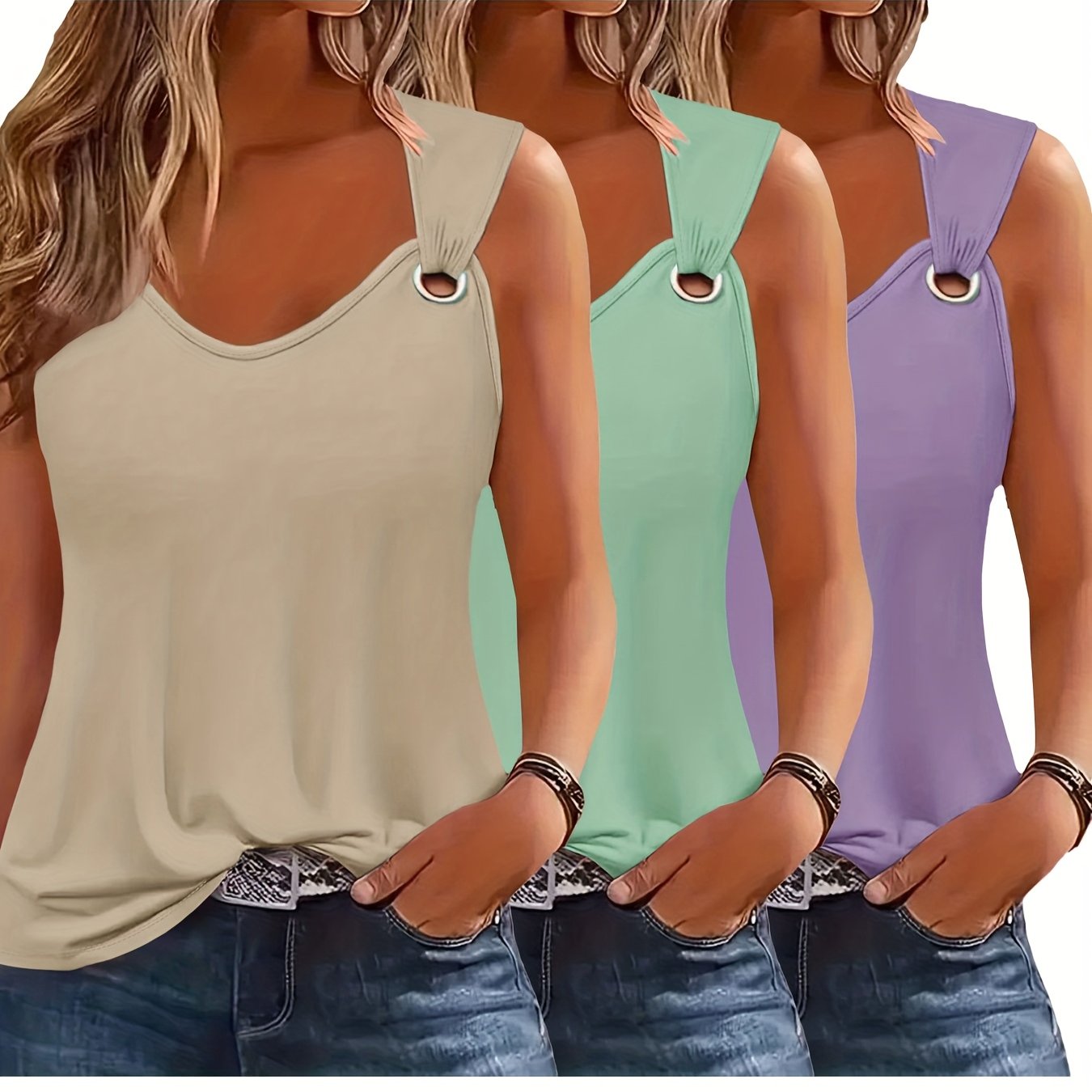 Top da donna 3-Pack – Estivo e Comodo