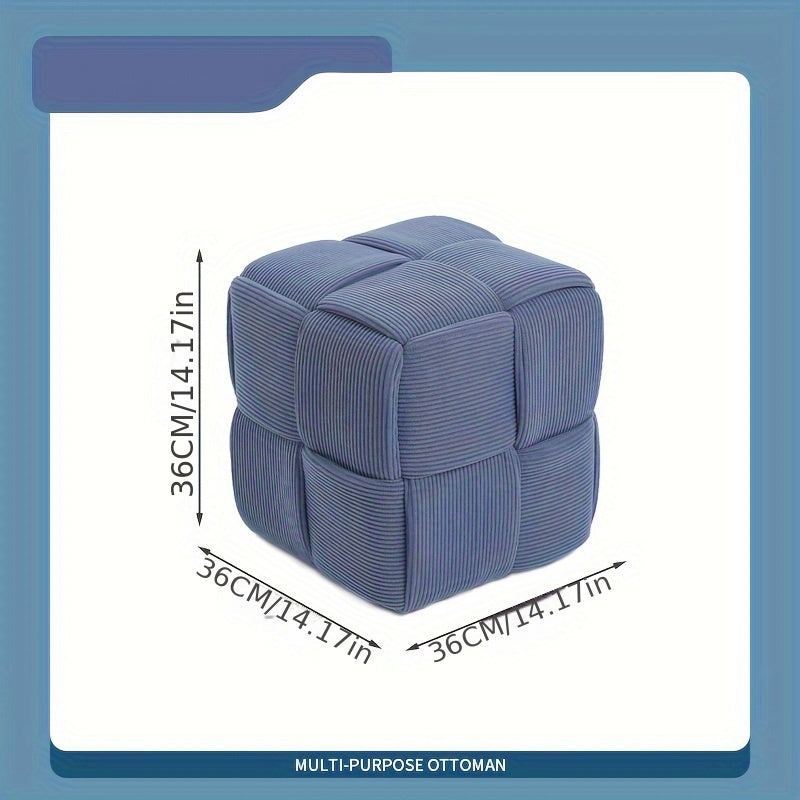 CordyCube Ottoman – Design Chic e Comfort in Uno