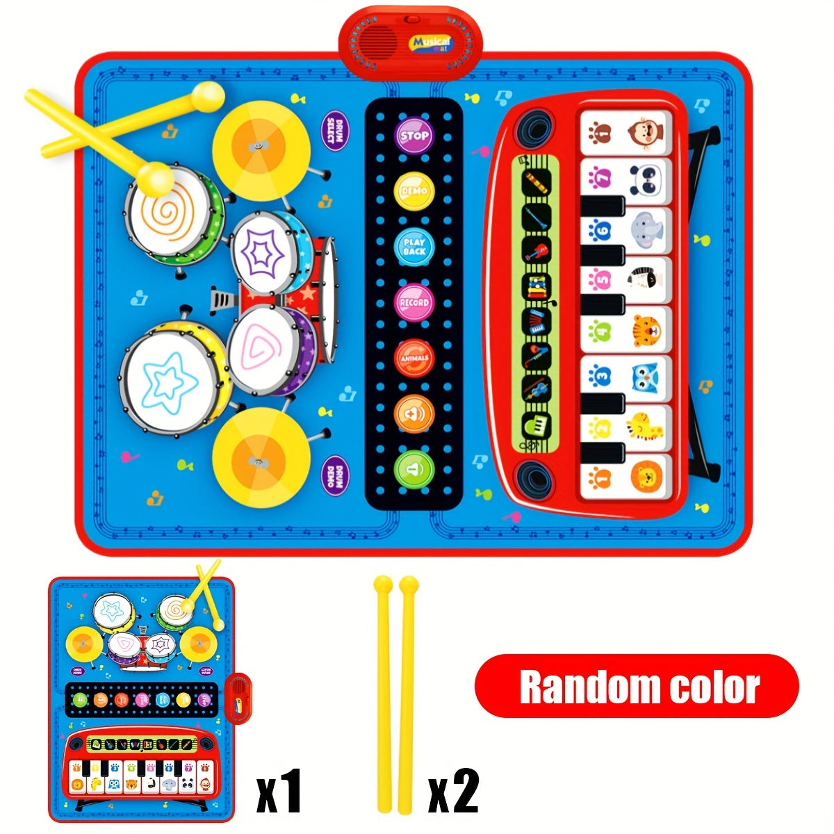 Tappeto Musicale Colorato - Per un'Esperienza Musicale Creativa