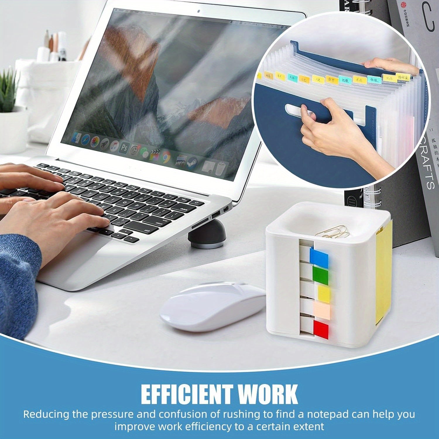 SmartCube Dispenser di Note – Organizzazione Tutto-in-Uno per la tua Scrivania