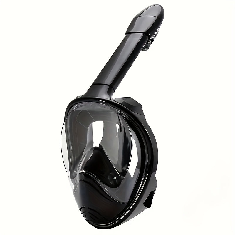 Maschera Snorkel per Viso Intero – Visione Panoramica a 180° e Montaggio per Fotocamera per un'Esperienza Subacquea Perfetta