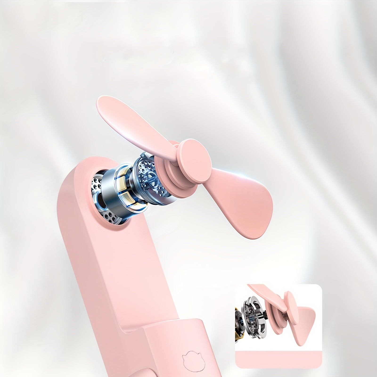 Ventilatore Portatile con Powerbank - Silenzioso ed Efficiente per Viaggiare