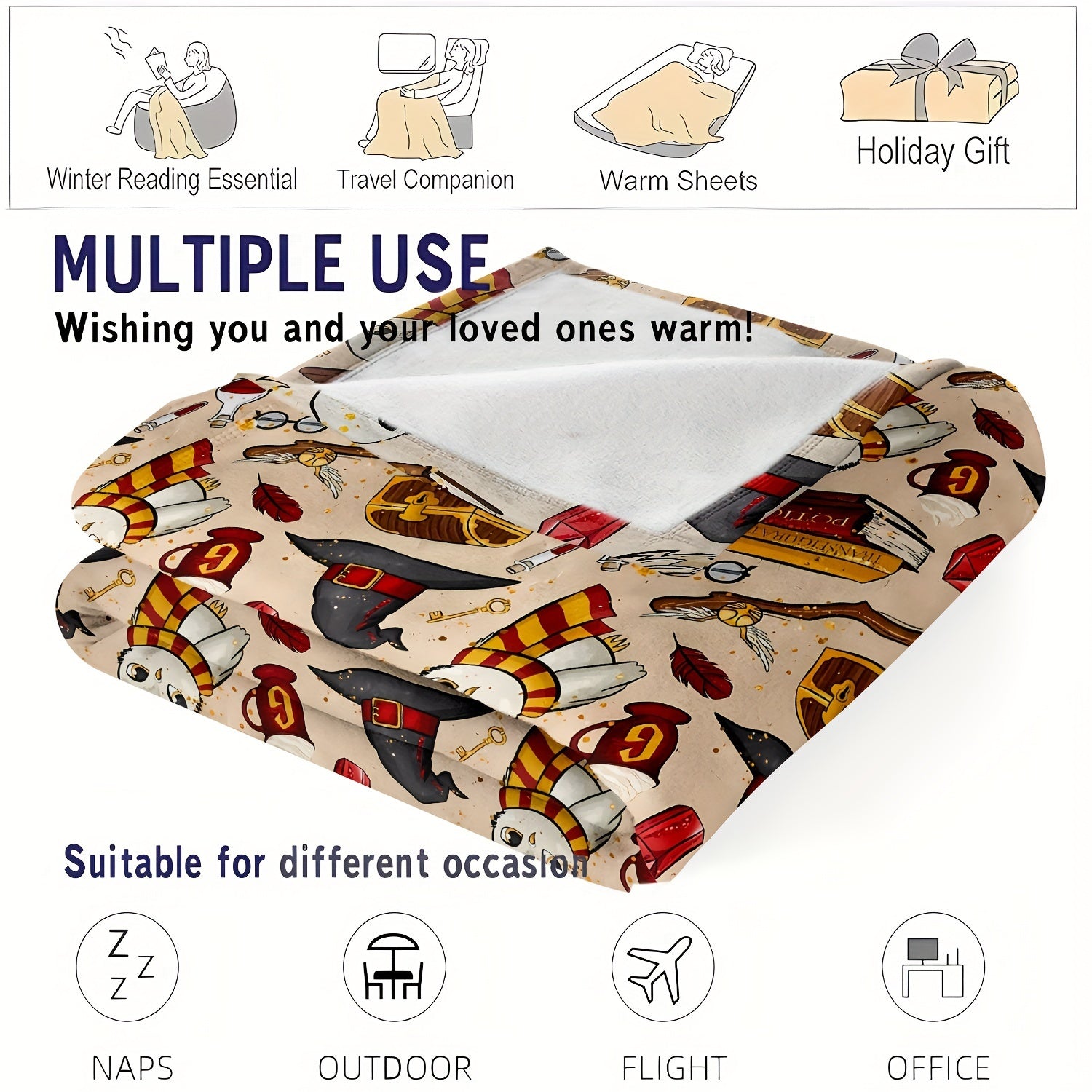 Coperte Magiche di Harry Potter – Per un'atmosfera incantevole nella tua casa