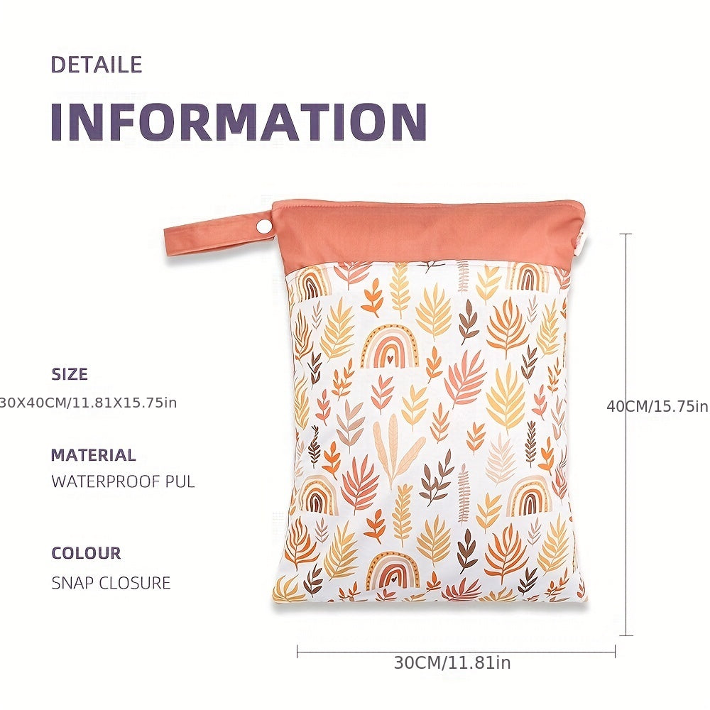 Borsa Riutilizzabile Impermeabile – Perfetta per Pannolini, Costumi da Bagno e Altro