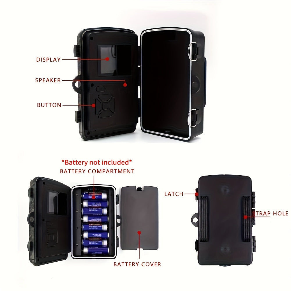 TrailGuard HD Fotocamera da Caccia – Durevole, Resistente alle Intemperie e con Visione Notturna