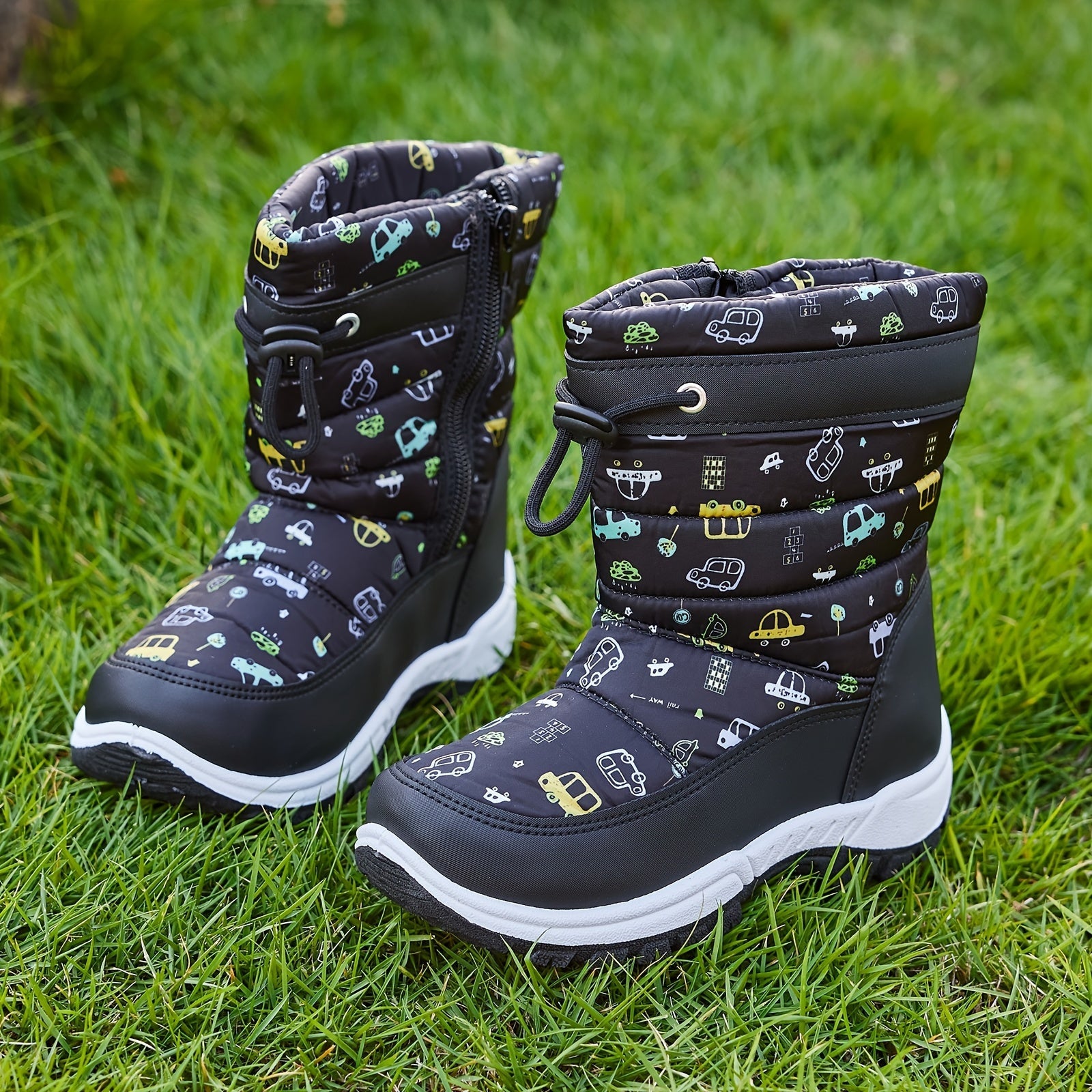 Stivali da Neve Giocosi per Bambini - Caldi e Sicuri per l'Outdoor