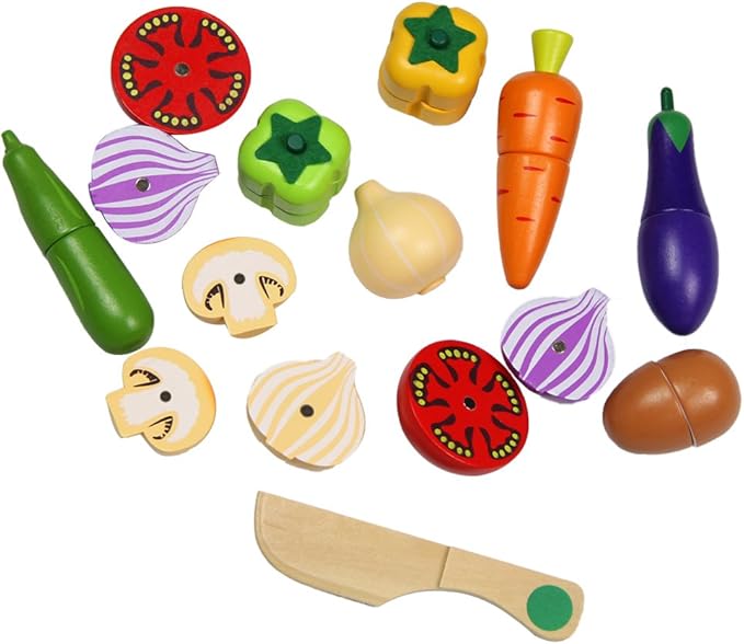 Set di Taglio Piccolo Chef - Sicuro e Istruttivo